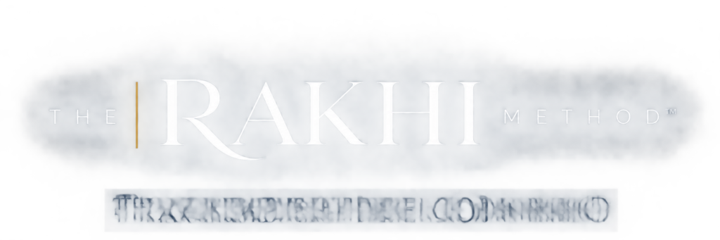 The Rakhi Method Logo White